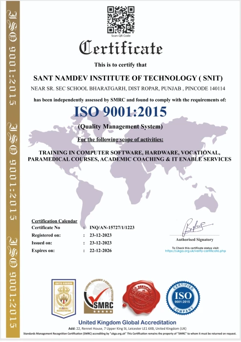 Gallery SANT NAMDEV INSTITUTE OF TECHNOLOGY